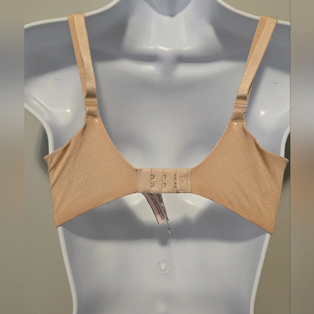 Victoria's Secret Dream Angels Pushup Without Padding Rhinestone Bra, SIZE 34DD - Picture 4 of 12